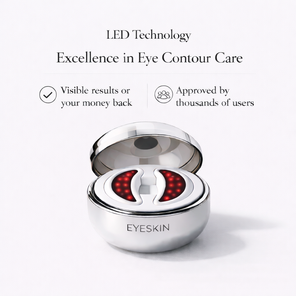Patchs LED contour des yeux – cernes, poches & rides