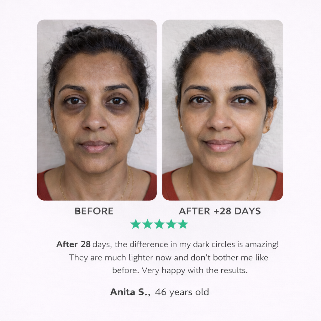 Patchs LED contour des yeux – cernes, poches & rides