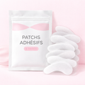 Adhesive patches x9 pairs, strong and durable attachment.
